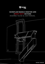 Secret Lab MAGNUS HEAVY DUTY Assembly Manual & User's Manual