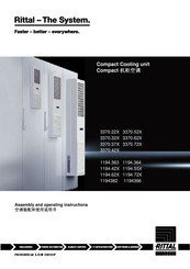 FRIEDHELM LOH Rittal 1194.42 Series Assembly And Operating Instructions Manual