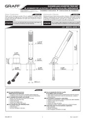 Graff SENTO-6355-T Installation Instructions Manual