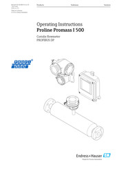 Endress+Hauser Proline t-mass I 500 Operating Instructions Manual