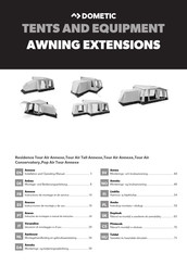 Dometic Tour Air Conservatory Installation And Operating Manual