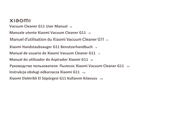 Xiaomi mi G11 User Manual