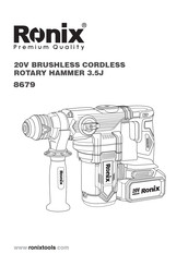 Ronix 8679 Instruction Manual