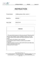 Merrytek MSA020 Instructions Manual
