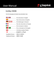 Kingston Technology IRONKEY S1000B User Manual