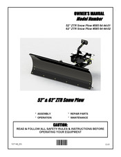 Husqvarna 585 64 44-02 Owner's Manual