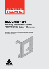Redarc BCDCMB-101 Manual