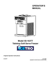 icetro ISI-163TT Operator's Manual