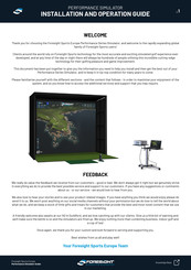 Foresight Sports PERFORMANCE Series Installation And Operation Manual