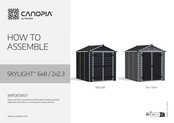 Palram CANOPIA RUBICON 2x2.3 How To Assemble