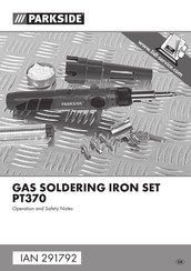 Parkside 291792 Operation And Safety Notes