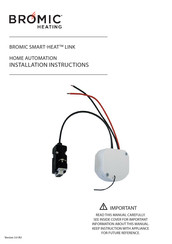 Bromic Heating SMART-HEAT BH3130097-1 Installation Instructions Manual