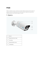 Reolink P430 Manual