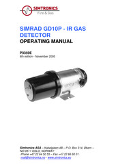 Simtronics SIMRAD GD10P Operating Manual