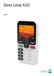 Doro Leva X10 Manual