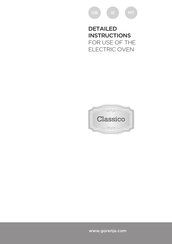 Gorenje BO7732CLB Detailed Instructions