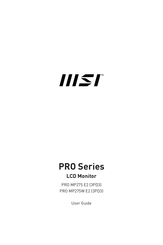 MSI PRO MP275W E2 (3PD3) User Manual