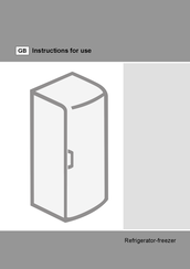 Gorenje RB60298OBK Instructions For Use Manual
