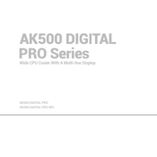 Deepcool AK500 DIGITAL PRO Series Manual
