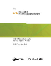 Mitel M3904 User Manual