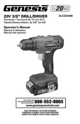 Genesis GLCD2038B Operator's Manual