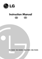 LG MB-3724WS Instruction Manual