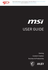 MSI Vector 16 HX A14VHG-819IT User Manual