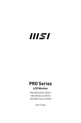 MSI PRO MP252 E2 (3PC9) User Manual
