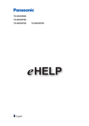 Panasonic TX-65DXR780 Ehelp