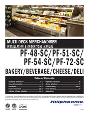 Dover Hillphoenix PF-48-SC Installation & Operation Manual