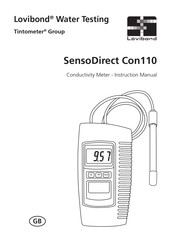 Tintometer Lovibond SensoDirect Con110 Instruction Manual
