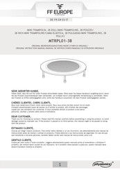 FF Europe physionics MTRPL01-38 Original Instruction Manual