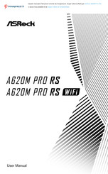 ASROCK A620M PRO RS User Manual
