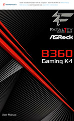 ASROCK Fatal1ty B360 Gaming K4 Series User Manual