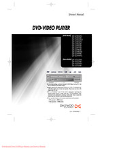DAEWOO ELECTRONICS DV-6T534B Owner's Manual