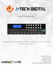 J-Tech Digital JTECH-4KMVM User Manual