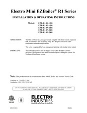 Electro Industries Mini EZBoiler R1 Series Installation & Operating Instructions Manual