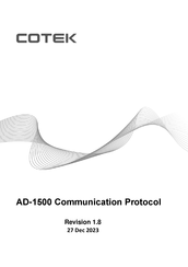 Cotek AD-1500 Communication Protocol Manual