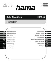Hama 00185895 Operating Instructions Manual
