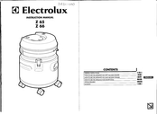 Electrolux Z 66 Instruction Manual