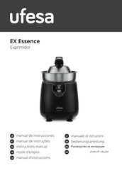 UFESA EX Essence Instruction Manual