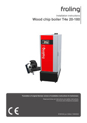 Fröling T4e 130 Installation Instructions Manual