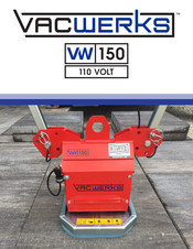 Crusader vacwerks VW150 Manual