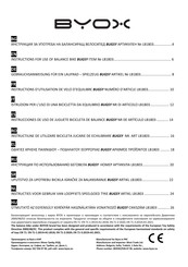 byox LB1803 Instructions For Use Manual