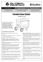Global Industrial 812541 User Manual