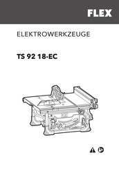 Flex TS 92 18-EC Operating Instructions Manual