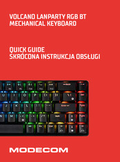Modecom LANPARTY RGB BT Quick Manual