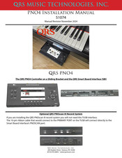 QRS Music Technologies PNO4 Installation Manual