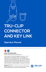 head rush technologies TRUE-CLIP KEY LINK Operator's Manual