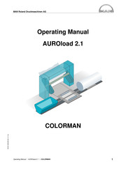 Man COLORMAN AUROload 2.1 Operating Manual